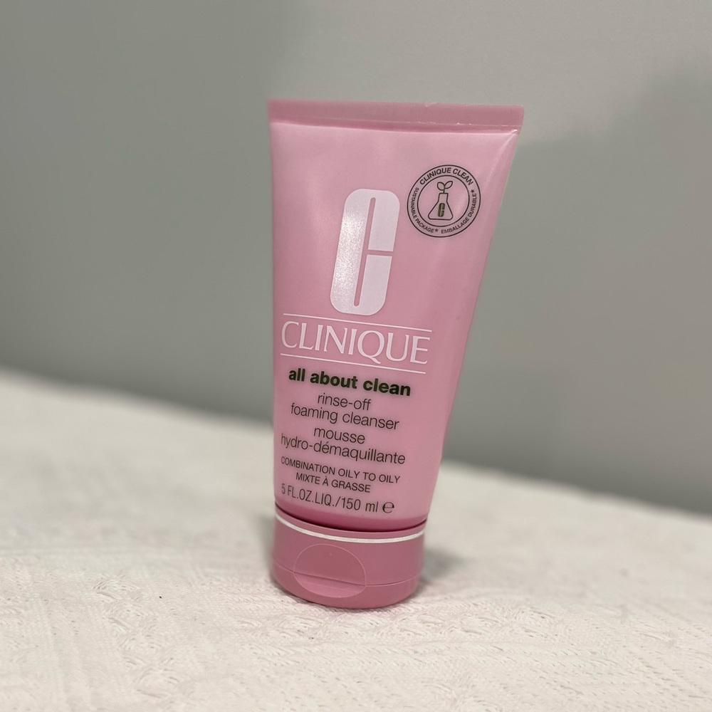 2/$30 New Clinique Rinse-Off Foaming Cleanser